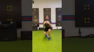 Med Ball Alternating Split Jumps @ChapmanStrength