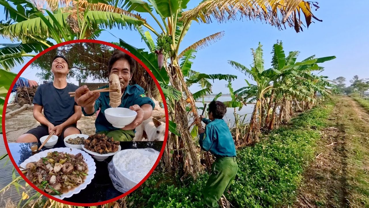 2 Bác Cháu Rong Ruổi Đi Tìm Địa Điểm Bắt Cá Và Món Ẩm Thực Đơn Giản Mà Lại Siêu Ngon | HUY ANH TV