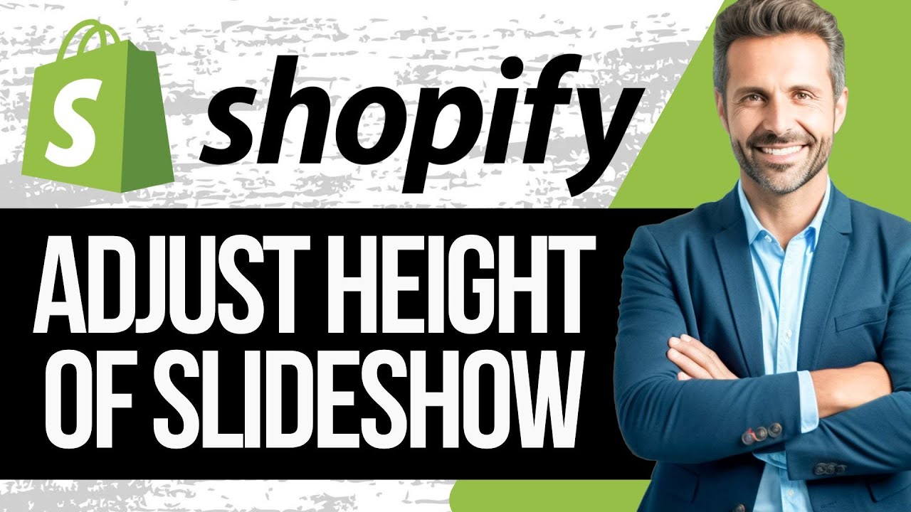 How to Adjust Slideshow Height in Shopify