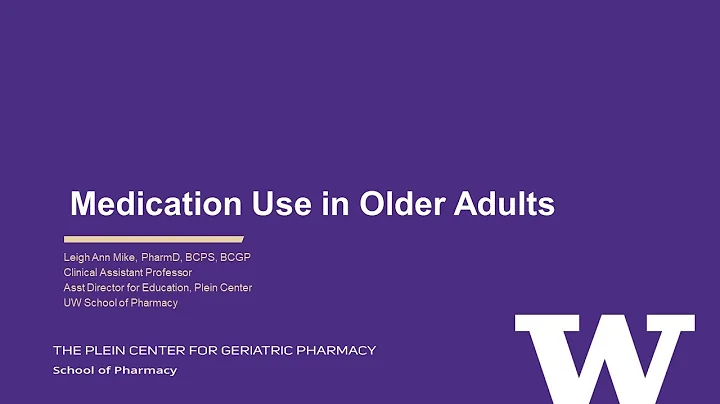 Medication Use in Older Adults