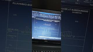 Cross section AutoCAD drawing #song #autocad #civilengineering #construction #train