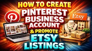 How to Create Pinterest Business Account & Promote Etsy Listings (Step by Step Guide 2026)