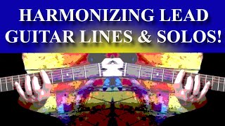 Famous HARMONIZING LEAD LINES & SOLOS ON GUITAR! How To Create Harmony Lead Guitar Lines Profile