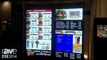 DSE 2014: Delphi Display Systems Shows Its New Modular Outdoor Digital Menu System