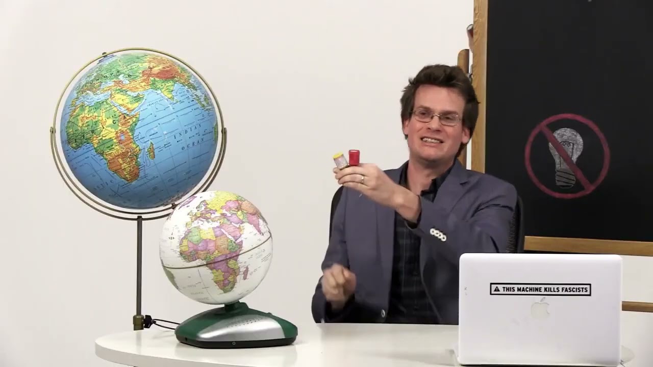 John Green having an epiphany