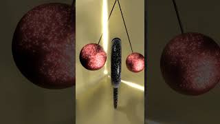 Satisfying Glitter Pendulums Loop with Geometry Nodes in Blender 3D