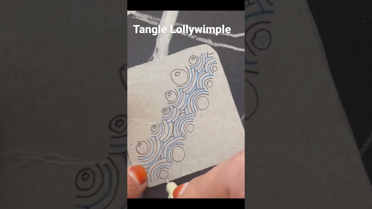 Tangle lollywimple by Sandy Hunter