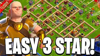 How to 3 Star Trophy Match Challenge - Haaland Challenge 10 (Clash of Clans)