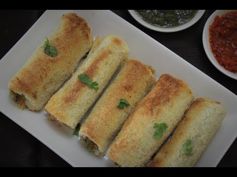 Baked Veg O&#039; Cheese Rolls | How to make Veg Cheese Bread Rolls