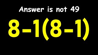 Maybe 1 in 10 People Can Solve This Math Problem