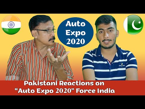 Reactions Perfection - Pakistani Reactions on India -  "Auto Expo 2020"