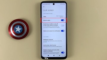 How to enable/disable Lift to wake phone screen on Xiaomi Redmi 10 Android 12