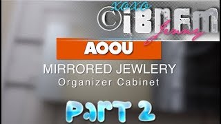 AOOU Mirrored Jewelry Organizer Jewelry Cabinet Part 2 (Beauty Hack)
If you havent seen Part 1 showing the cabinet empty& with Jewelry please check it out here: https://www.youtube.com/watch?v=Uy6tjLgahv4&t=1s
AOOU Jewelry Organizer Jewelry Cabinet - Price: $119.99 & FREE Shipping
Measurements:
47 high x 14 wide x 4 deep
Package Contents:
- 1 x Jewelry Cabinet
- 2 x Hanging Hooks
- 1 x Pack of Accessories
- 1 x Instruction
*Please note:
- Please dont place it in damp areas to avoid deformation.
Link on Amazon: https://www.amazon.com/gp/product/B07...
Full Screen Display View Large Mirror - Frameless mirror jewelry organizer.
LED Light - Blue LED Light inside
(3 AAA batteries required & not included)
2 in 1 - The large capacity dressing mirror can be hung up on wall or door firmly, with 3 adjustable height.
Lockable - Lockable Wall/Door Mounted & comes with key
~~~~~~~~~~~~~~~~~~~~~~~~~~~~~~~
Follow me on Social Media:
My Facebook Page: https://www.facebook.com/IBDFM/
My Twitter: https://twitter.com/ibedatjenny
My Instagram: https://www.instagram.com/makeupbyibdfm
📹Equipment I use for YouTube:
Camera: https://amzn.to/2rTysUJ
Microphone: https://amzn.to/37opfEe
Ring light: https://amzn.to/2CUjGPD
*Links above are Amazon Associate links*
Dont forget to Like and Subscribe to my channel!
Thanks For Watching!
Please leave comments
(not so hateful I have feelings)
~Jenny IBDFM AOOU Mirrored Jewelry Organizer Jewelry Cabinet Part 2 (Beauty Hack)