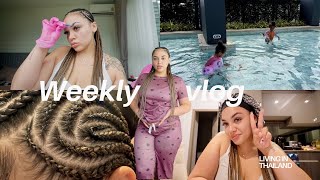  Weekly Vlog | Living In Thailand, Self Care, Braids & Everyday Life