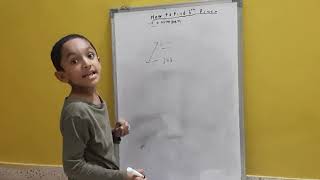 How to find 5th root and power of a number- Magical trick