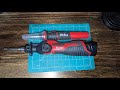 "Milwaukee &amp; Weller soldering iron" Two great soldering irons #toolreview #toolhead #soldering_iron