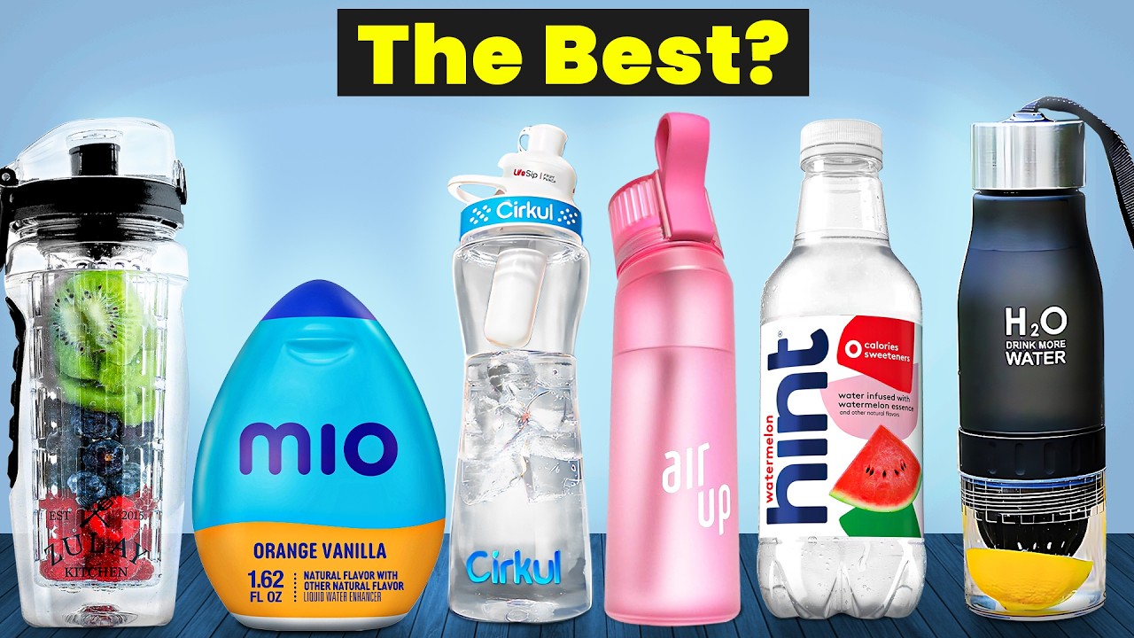 Which Flavored Water Bottle is BEST? (I Bought Them ALL)