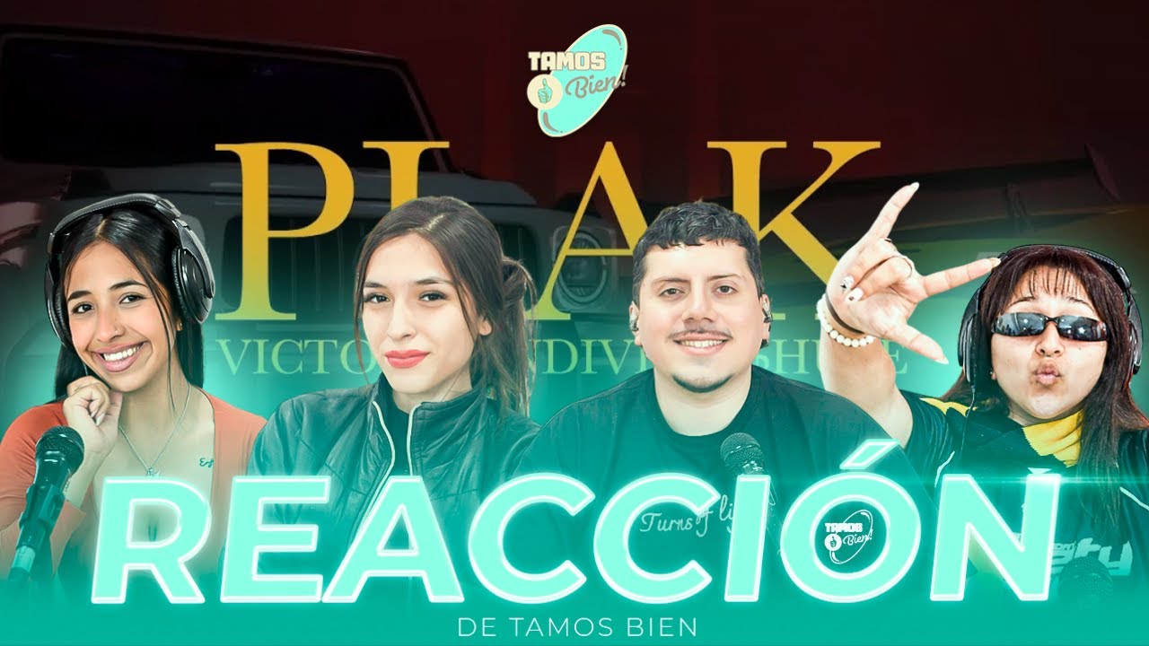 Reacción a 9. PLAK - Victor Mendivil x $HUPE (Visualizer Oficial) | 🇦🇷 Tamos Bien!