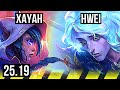 XAYAH & Rell vs HWEI & Nautilus (ADC) | KR Master | 25.19