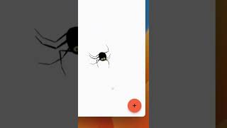 spider animation made in flutter #flutter #development #coding #flutterdev #technology #apps screenshot 3