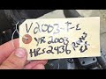 Kubota V2003-T Ebay Test Run Video (2436 Hrs)