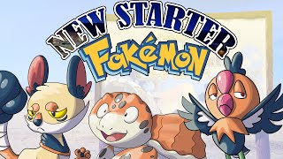 Fakémon Region: New Starters! 9 new monsters! SAFARI ZONE! (ORIGINAL Pokémon!)
