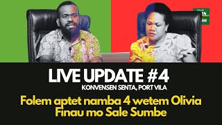 LIVE | Aptet #4 wetem Sale Sumbe mo Olivia Williams