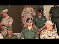 رئيس الأركان العامة الفريق أول ركن خالد حفتر يتفقد تدريبات الوحدات المشاركة في مناورة درع الكرامة 2 