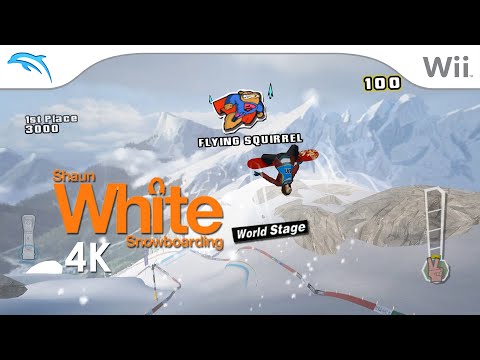 Shaun White Snowboarding: World Stage (4K / 2160p / 60fps) | Dolphin Emulator 5.0-17620 Nintendo Wii