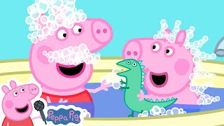 Video thumbnail of "Peppa Pig Bath Song | Miss Polly | Peppa Pig Songs | Peppa Pig Nursery Rhymes & Kids Songs"