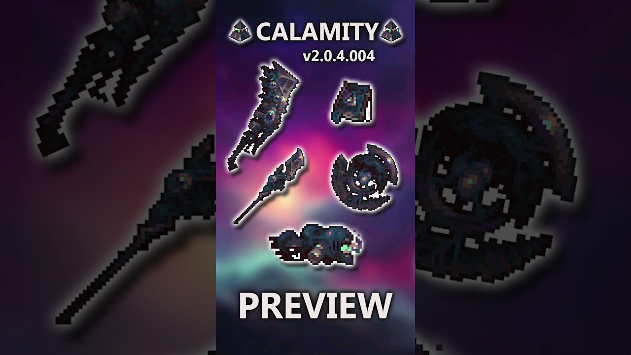All 9 UPCOMING Calamity Reworks 👀 #terraria #calamity #shorts