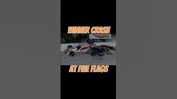 HUGE CRASH post race at 5 Flags! #racing #iracing #crash