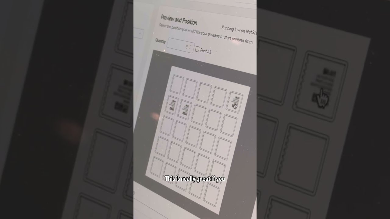 How To Print NetStamps