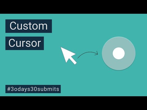 Creating a custom cursor with code (hack) – Semplice