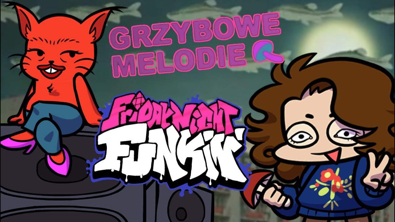 FNF Kraina Grzybów TV Mod - YouTube