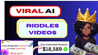How to Make VIRAL Faceless RIDDLE Videos for MILLIONS of Views (With CANVA + CHATGPT)!
