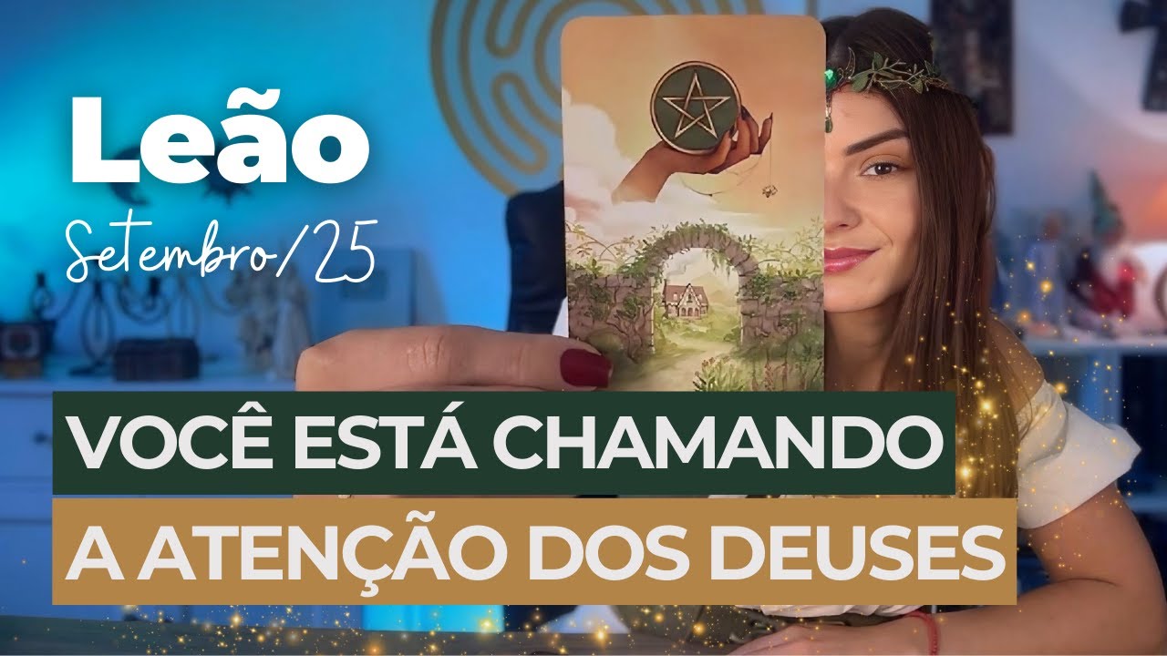 LEÃO ♌️: VOCÊ ESTÁ ATRAINDO A ATENÇÃO DOS DEUSES! UM PRESENTE INCRÍVEL ESTÁ A CAMINHO.