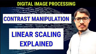 Linear scaling in contrast manipulation @ElectronicDevicesAnalysis