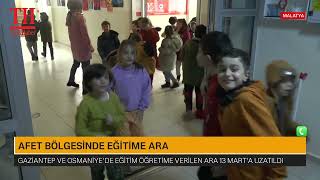 AFET BÖLGESİNDE EĞİTİM 3'E AYRILDI
