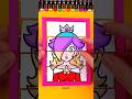 The Super Mario Galaxy Movie Princess Rosalina Cardboard Flip Game Challenge💖#supermariogalaxy