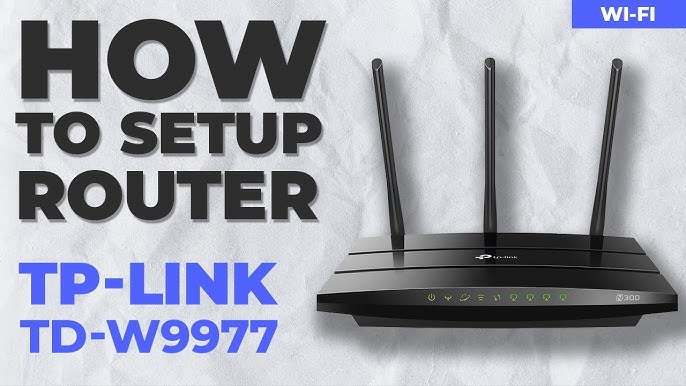 Routeur Wifi TP-LINK Modem TDW9970 VDSL2/ADSL2+ WiFi N300