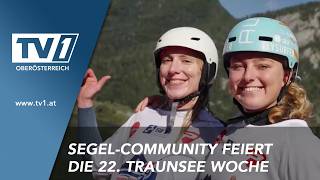Schloss Ort als Treffpunkt der internationalen Segelszene
