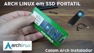 ARCH Linux em SSD Portátil