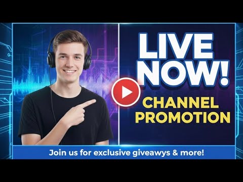 🔥 live Channel Promotion | Grow Your Youtube Channel Fast🚀Support Each ...