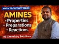 “Amines Made Easy 😃 | CET One Shot | Properties, Preparation & Reactions”