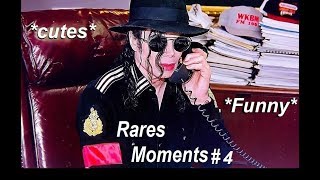Michael Jackson - Cute and Rare Moments#4 l KING OF PERFECTION