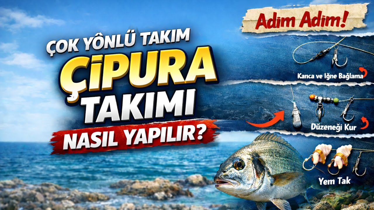 Çipura Avında Devrim Yaratan Takım 🎣
