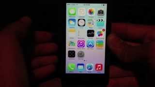 iOS 7 Initial Setup and Walkthrough