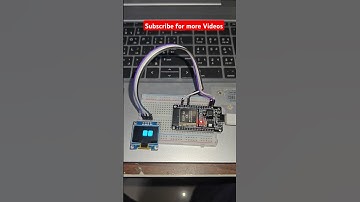 ESP32 OLED Screen Robot Eyes like Ortomi Robot #arduino #esp32project #schoolproject