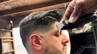 Trick fade with detachable blades